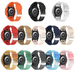 سوار ساعة ذكي من TPU متكامل مع مشبك مزدوج الدبوس، لـ Samsung Galaxy Watch4 مقاس 40مم، لـ Samsung Galaxy Watch4 Classic مقاس 46مم
