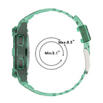 سوار ساعة ذكي من TPU متكامل مع مشبك مزدوج الدبوس، لـ Samsung Galaxy Watch4 مقاس 40مم، لـ Samsung Galaxy Watch4 Classic مقاس 46مم