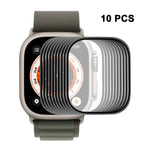 فيلم شاشة ENKAY 3D ناعم من PC حافة PMMA لساعة Apple Watch Ultra / Ultra 2 / Ultra 3 49 مم، 1 قطعة، 2 قطع، 5 قطع، 10 قطع