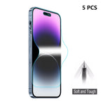 فيلم هيدروجيل مقاوم للانفجار مع غراء كامل ENKAY لهاتف iPhone 14 Pro، ل iPhone 14 Pro (قطعة واحدة)، ل iPhone 14 Pro (قطعتان)، ل iPhone 14 Pro (5 قطع)، ل iPhone 14 Pro (10 قطع)
