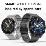 ساعة ذكية DT3 Mate بشاشة ملونة 1.5 بوصة، تدعم مراقبة معدل ضربات القلب / ضغط الدم