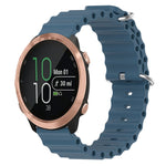 20mm Ocean Style Silicone Solid Color Watch Band, For Garmin Garminmove Style, For Garmin Forerunner 645 Music