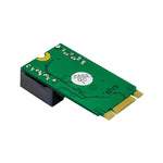 بطاقة ST551 PCIe بسرعة 6Gbps بمفتاح B+M إلى منفذين SATA 3.0، محول M.2 إلى SATA مزدوج، ST551
