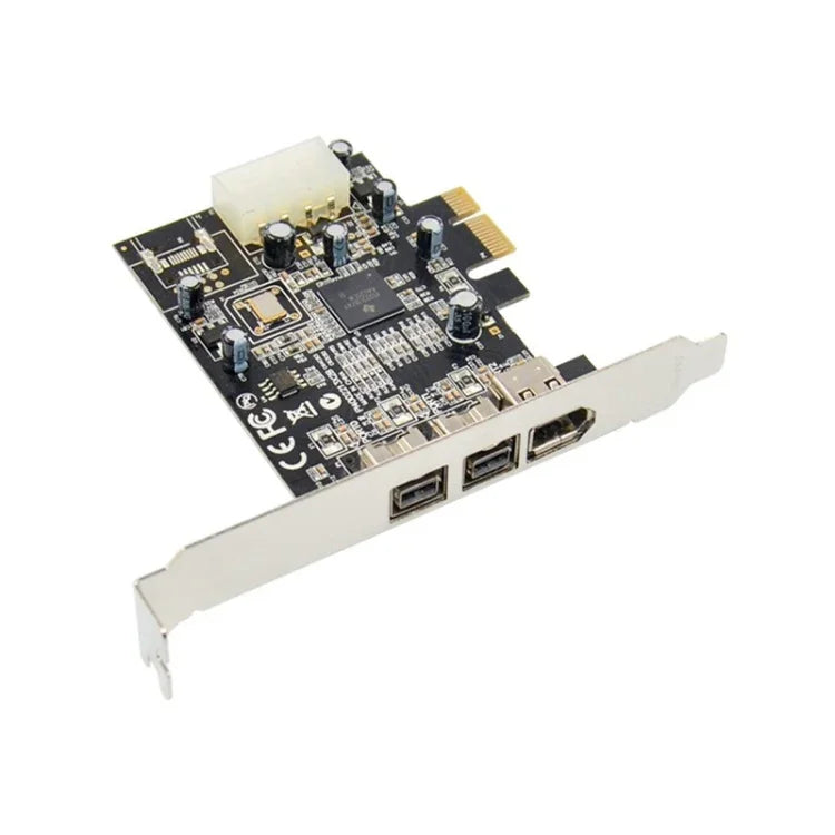 بطاقة ST23 PCI Express بثلاثة منافذ Firewire 1394B و1394A PCIe 1.1 x1، ST23