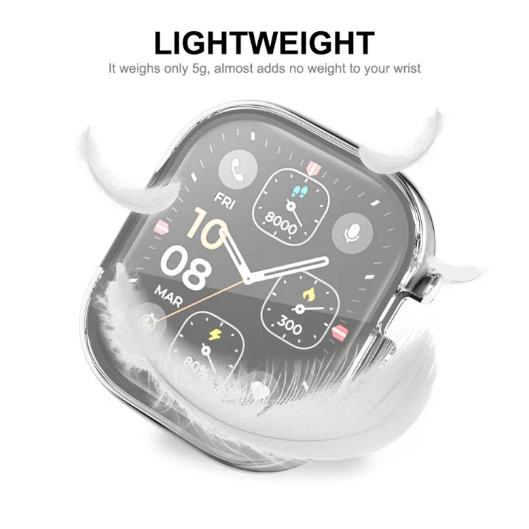 غطاء شفاف ناعم كامل من TPU مع فيلم شاشة لسلسلة Apple Watch Ultra / Ultra 2 49مم من ENKAY