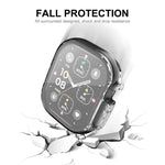 غطاء شفاف ناعم كامل من TPU مع فيلم شاشة لسلسلة Apple Watch Ultra / Ultra 2 49مم من ENKAY