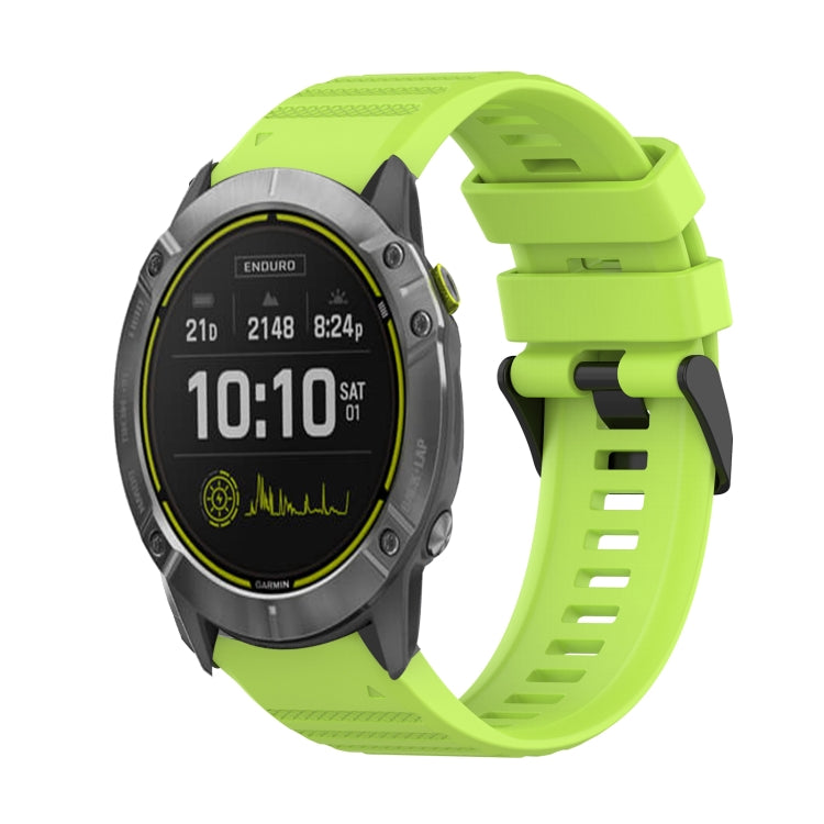 26mm Horizontal Texture Silicone Watch Band with Removal Tool, For Garmin Fenix 7X, For Garmin Fenix 7X Solar, For Garmin Tactix Delta, For Garmin Enduro, For Garmin Fenix 6X, For Garmin Fenix 6X Pro