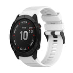 26mm Horizontal Texture Silicone Watch Band with Removal Tool, For Garmin Fenix 6X Sapphire, For Garmin Fenix 5X Sapphire, For Garmin Fenix 5X Plus, For Garmin Fenix 3, For Garmin Fenix 3 HR, For Garmin Fenix 3 Sapphire