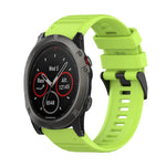 26mm Horizontal Texture Silicone Watch Band with Removal Tool, For Garmin Fenix 6X Sapphire, For Garmin Fenix 5X Sapphire, For Garmin Fenix 5X Plus, For Garmin Fenix 3, For Garmin Fenix 3 HR, For Garmin Fenix 3 Sapphire