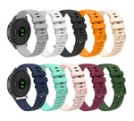 سوار ساعة سيليكون بلون صلب بنمط نقاط متموجة بعرض 20مم، لساعات Samsung Galaxy Watch 4 Classic بمقاس 42مم، و Samsung Galaxy Watch 4 Classic بمقاس 46مم، و Samsung Galaxy Watch Active 2 بمقاس 40مم، و Samsung Galaxy Watch Active 2 بمقاس 44مم
