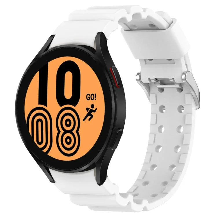 Armor Pure Color Silicone Watch Band, For Samsung Galaxy Watch5 44mm, For Samsung Galaxy Watch5 40mm, For Samsung Galaxy Watch5 Pro 45mm, For Samsung Galaxy Watch4 44mm, For Samsung Galaxy Watch4 40mm, For Samsung  Galaxy Watch4 Classic 42mm           ...