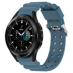 Armor Pure Color Silicone Watch Band, For Samsung Galaxy Watch5 44mm, For Samsung Galaxy Watch5 40mm, For Samsung Galaxy Watch5 Pro 45mm, For Samsung Galaxy Watch4 44mm, For Samsung Galaxy Watch4 40mm, For Samsung  Galaxy Watch4 Classic 42mm           ...