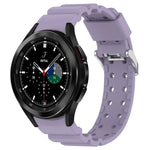 Armor Pure Color Silicone Watch Band, For Samsung Galaxy Watch5 44mm, For Samsung Galaxy Watch5 40mm, For Samsung Galaxy Watch5 Pro 45mm, For Samsung Galaxy Watch4 44mm, For Samsung Galaxy Watch4 40mm, For Samsung  Galaxy Watch4 Classic 42mm           ...