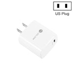 شاحن سريع صغير PD11 بمنفذ واحد PD3.0 USB-C / Type-C بقوة 20 واط لسلسلة iPhone / iPad، قابس الولايات المتحدة، قابس الولايات المتحدة