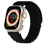 سوار ساعة من النايلون ثنائي اللون، لساعة Apple Watch Ultra مقاس 49مم، ولسلسلة Apple Watch 8&7 مقاس 45مم/SE 2&6&SE&5&4 مقاس 44مم، ولسلسلة Apple Watch 8&7 مقاس 41مم/SE 2&6&SE&5&4 مقاس 40مم