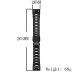 26mm Titanium Alloy Quick Release Watch Band, For Garmin Fenix 7X, For Garmin Fenix 7X Solar, For Garmin Tactix Delta, For Garmin Tactix 7, For Garmin Tactix 7 Pro, For Garmin Enduro 2, For Garmin Enduro, For Garmin Fenix 6X Pro                        ...