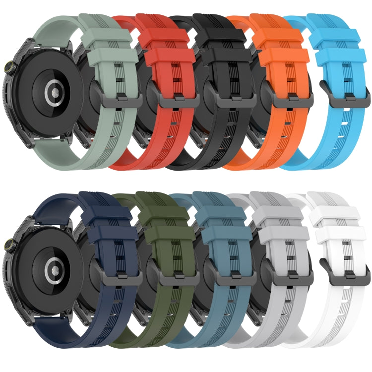 22mm Concave Striped Slicone Watch Band, For Xiaomi Watch S2 42mm, For Xiaomi Watch S2 46mm, For Xiaomi MI Watch S1, For Xiaomi MI Watch S1 Pro