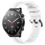 22mm Concave Striped Slicone Watch Band, For Xiaomi Watch S2 42mm, For Xiaomi Watch S2 46mm, For Xiaomi MI Watch S1, For Xiaomi MI Watch S1 Pro
