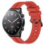 22mm Concave Striped Slicone Watch Band, For Xiaomi Watch S2 42mm, For Xiaomi Watch S2 46mm, For Xiaomi MI Watch S1, For Xiaomi MI Watch S1 Pro