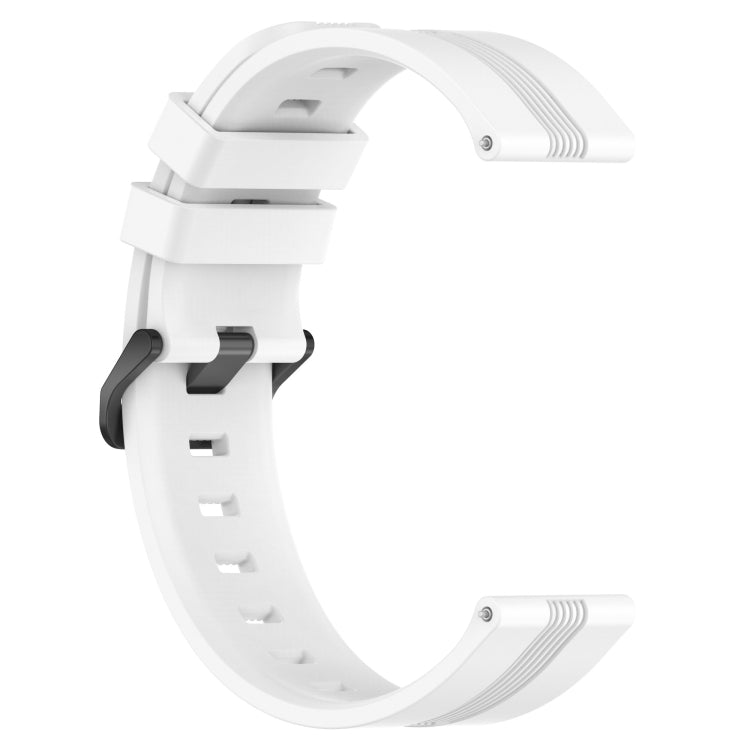 22mm Concave Striped Slicone Watch Band, For Huawei Watch GT3 Pro 46mm, For Huawei Watch Buds, For Huawei Watch 3 Pro New, For Huawei Watch GT3 46mm