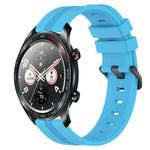22mm Concave Striped Slicone Watch Band, For Honor Magic Watch 2 46mm, For Honor Watch Dream, For Huawei Watch GT3 SE