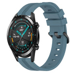 20mm Concave Striped Slicone Watch Band, For Huawei Watch GT3 Pro 43mm, For Huawei Watch GT3 42mm, For Huawei Watch GT2 42mm, For Huawei Watch 2