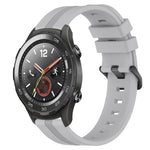 20mm Concave Striped Slicone Watch Band, For Huawei Watch GT3 Pro 43mm, For Huawei Watch GT3 42mm, For Huawei Watch GT2 42mm, For Huawei Watch 2