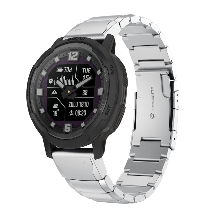 22mm Tortoise Shell Stainless Steel Watch Band, For Garmin Fenix 7, For Garmin Fenix 7 Solar, For Garmin Fenix 7 Sapphire Solar, For Garmin EPIX Gen 2, For Garmin Approach S62, For Garmin Fenix 6 GPS, For Garmin Fenix 6 Pro GPS                         ...