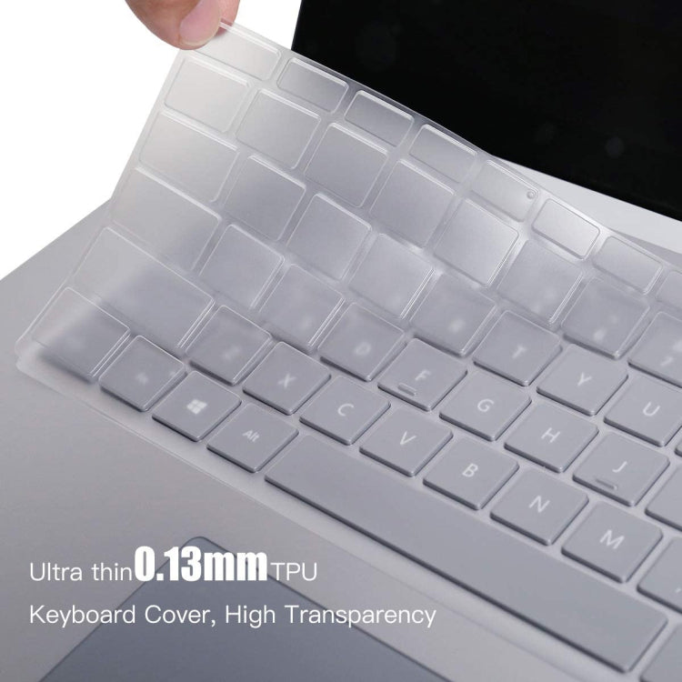 فيلم حماية لوحة مفاتيح ناعم رقيق للغاية ENKAY من TPU، لجهاز Microsoft Surface Laptop 2/3/4/5 مقاس 13.5