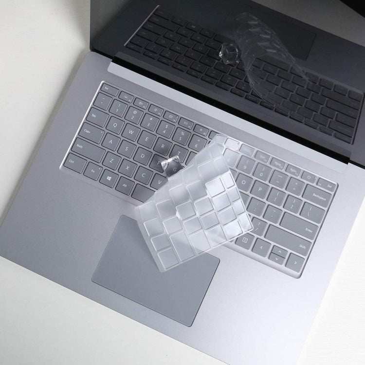 فيلم حماية لوحة مفاتيح ناعم رقيق للغاية ENKAY من TPU، لجهاز Microsoft Surface Laptop 2/3/4/5 مقاس 13.5