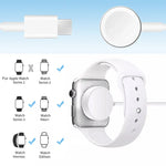 كابل شحن سريع مغناطيسي USB بطول 1م لساعات آبل سيريس ألترا/8/7/6/SE/SE2/5/4/3/2/1، DS-XB011
