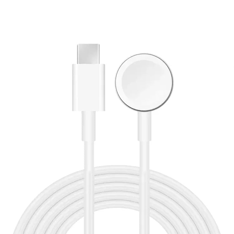 كابل شحن مغناطيسي سريع USB-C / Type-C بطول 1 متر لساعات Apple Series Ultra/8/7/6/SE/SE2/5/4/3/2، DS-XB012