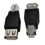 محول JUNSUNMAY USB من أنثى إلى ذكر RJ11 6P2C