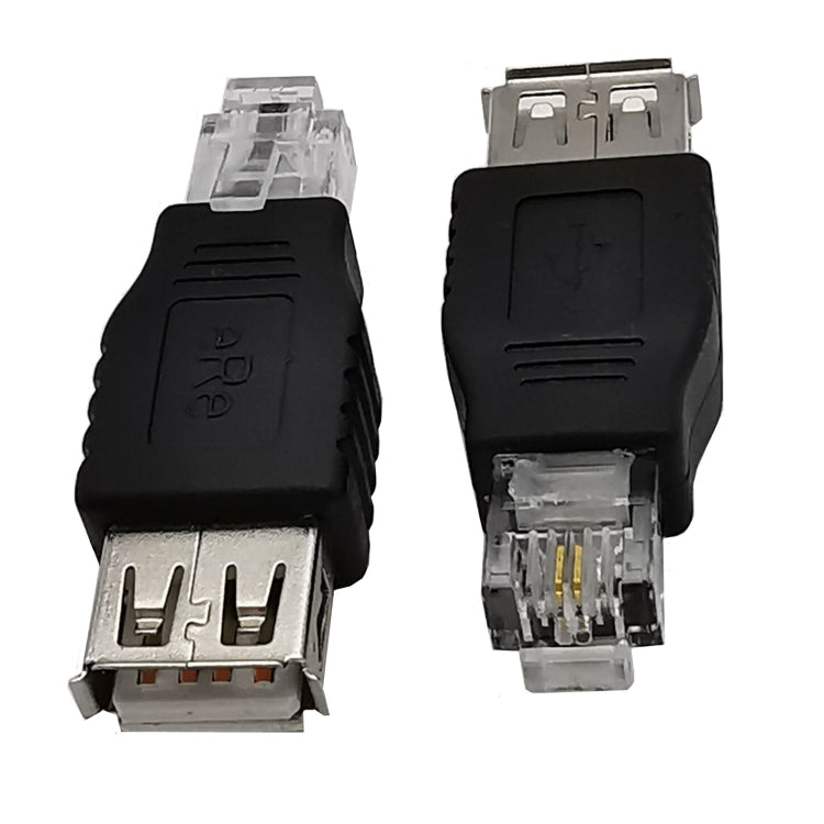 محول JUNSUNMAY USB من أنثى إلى ذكر RJ11 6P2C