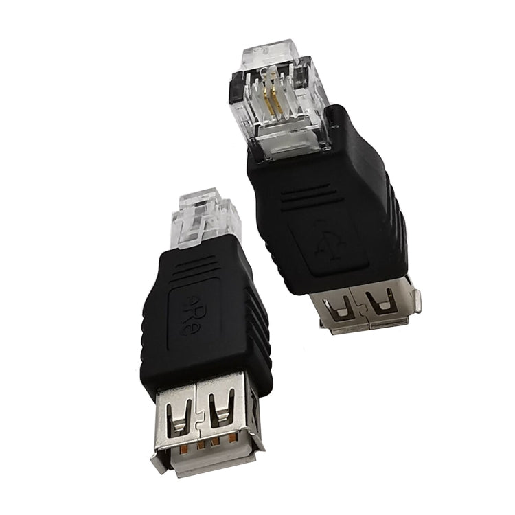 محول JUNSUNMAY USB من أنثى إلى ذكر RJ11 6P2C
