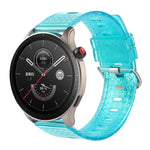22mm Transparent Shiny Diamond TPU Watch Band, For Huawei Watch3, For Huawei Watch3 Pro, For Huawei Watch GT 2e, For Huawei Watch GT 42mm / 46mm