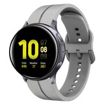 20mm Loop Silicone Watch Band, For Samsung Galaxy Watch Active 2 40mm, For Samsung Galaxy Watch Active 2 44mm, For Samsung Galaxy Watch 42mm, For Samsung Galaxy Watch 6 44mm