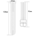 20mm Loop Silicone Watch Band, For Samsung Galaxy Watch 6 Classic 47mm, For Samsung Galaxy Watch5 44mm, For Samsung Galaxy Watch5 40mm, For Samsung Galaxy Watch5 Pro 45mm