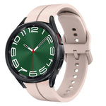 20mm Loop Silicone Watch Band, For Samsung Galaxy Watch 6 40mm, For Samsung Galaxy Watch 6 Classic 43mm