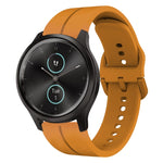 20mm Loop Silicone Watch Band, For Garminmove Style, For Garmin Forerunner 645 Music, For Garmin Forerunner Sq2, For Garmin Forerunner Sq2 Music