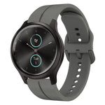20mm Loop Silicone Watch Band, For Garminmove Style, For Garmin Forerunner 645 Music, For Garmin Forerunner Sq2, For Garmin Forerunner Sq2 Music