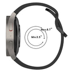 20mm Loop Silicone Watch Band, For Garminmove Style, For Garmin Forerunner 645 Music, For Garmin Forerunner Sq2, For Garmin Forerunner Sq2 Music