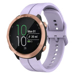 20mm Loop Silicone Watch Band, For Garminmove Style, For Garmin Forerunner 645 Music, For Garmin Forerunner Sq2, For Garmin Forerunner Sq2 Music