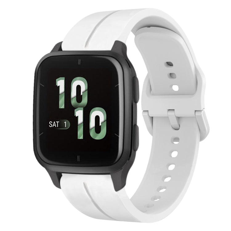 20mm Loop Silicone Watch Band, For Garminmove Style, For Garmin Forerunner 645 Music, For Garmin Forerunner Sq2, For Garmin Forerunner Sq2 Music