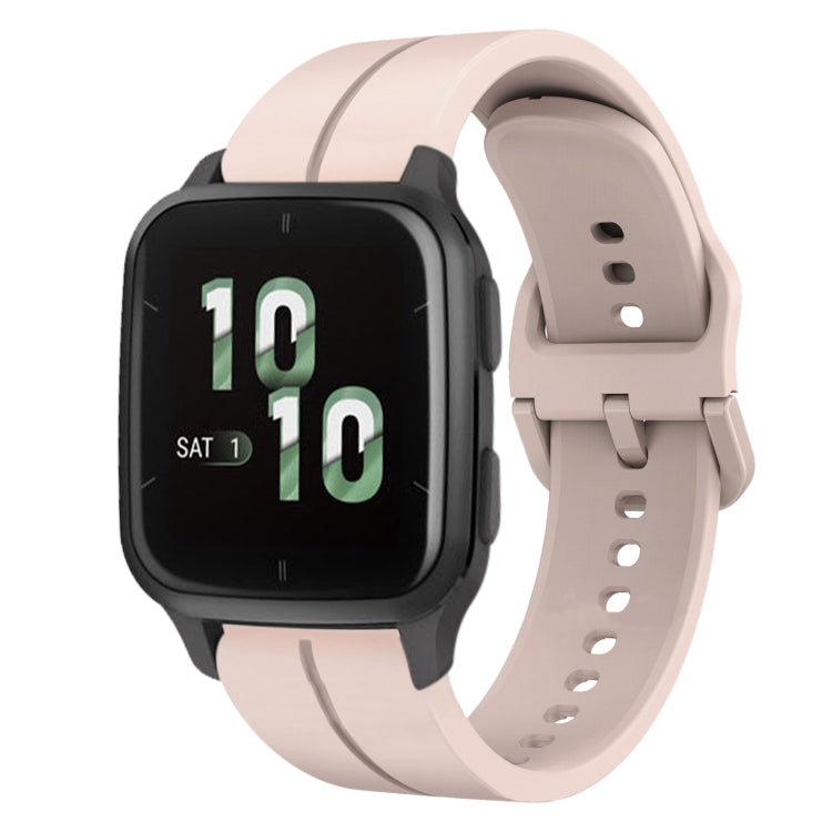 20mm Loop Silicone Watch Band, For Garminmove Style, For Garmin Forerunner 645 Music, For Garmin Forerunner Sq2, For Garmin Forerunner Sq2 Music