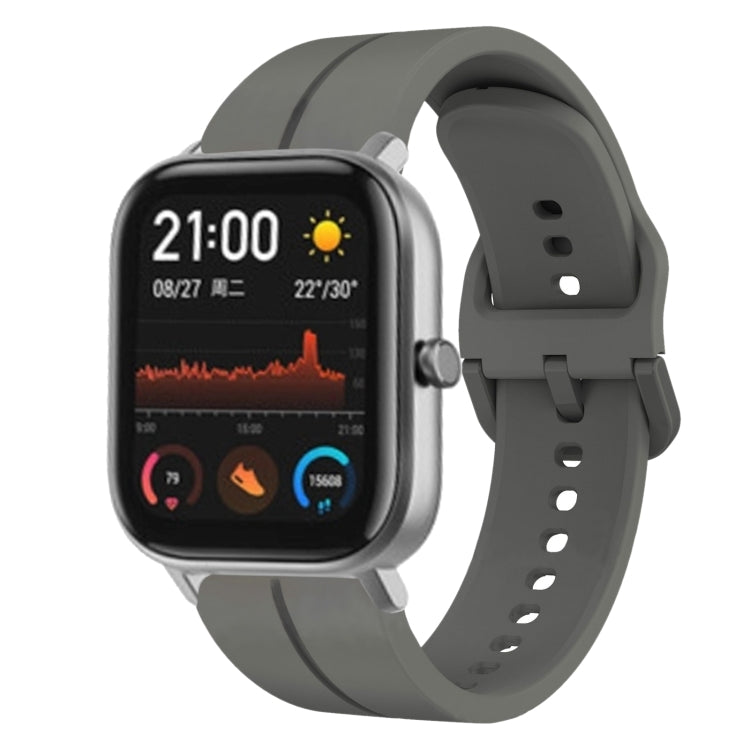20mm Loop Silicone Watch Band, For Amazfit GTS 2, For Amazfit GTS, For Amazfit GTR 42MM, For Amazfit Pop Pro