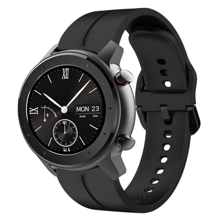 20mm Loop Silicone Watch Band, For Amazfit GTS 2, For Amazfit GTS, For Amazfit GTR 42MM, For Amazfit Pop Pro