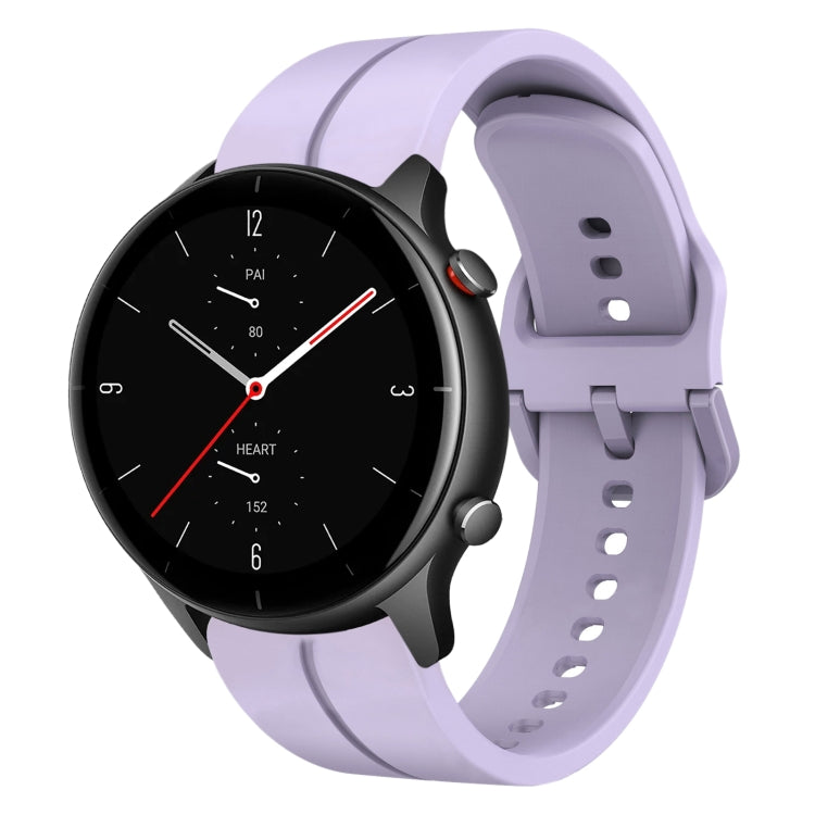 22mm  Loop Silicone Watch Band, For Amazfit GTR 2e, For Amazfit GTR 2, For Amazfit 3, For Amazfit GTR 47mm