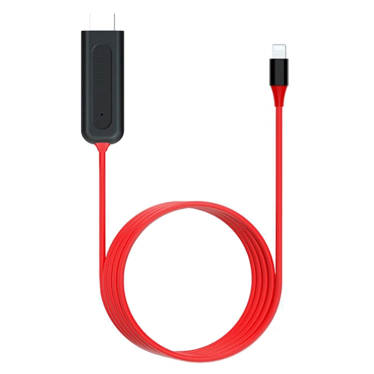 كابل محول 2م من 8 دبابيس إلى HDMI لمزامنة الفيديو وتحويل الشاشة لأجهزة iPad و iPhone، 8 دبابيس إلى HDMI