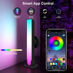 ZM-021 شريط إضاءة LED متزامن مع الموسيقى، إضاءة جوية لتلفاز وتويا وسطح المكتب، شريط LED
